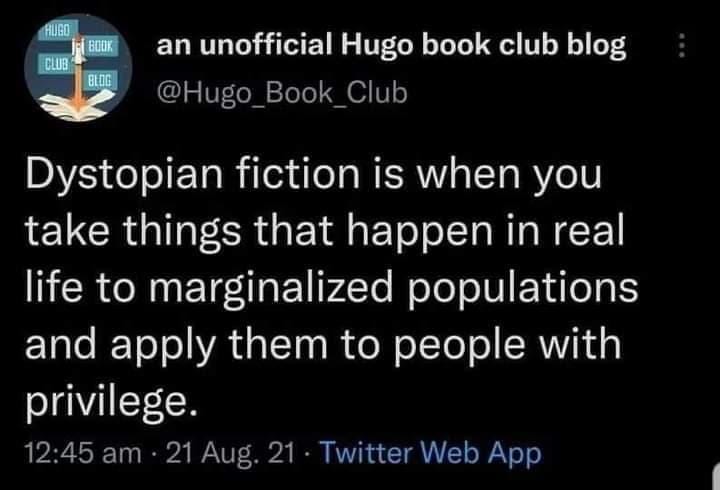 A Thought-Provoking Definition of Dystopian Fiction