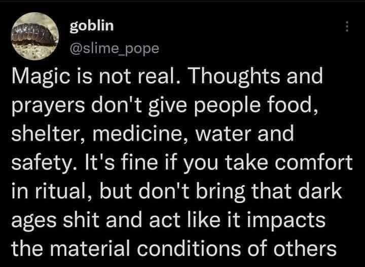 What Do Thoughts and Prayers Not Give?