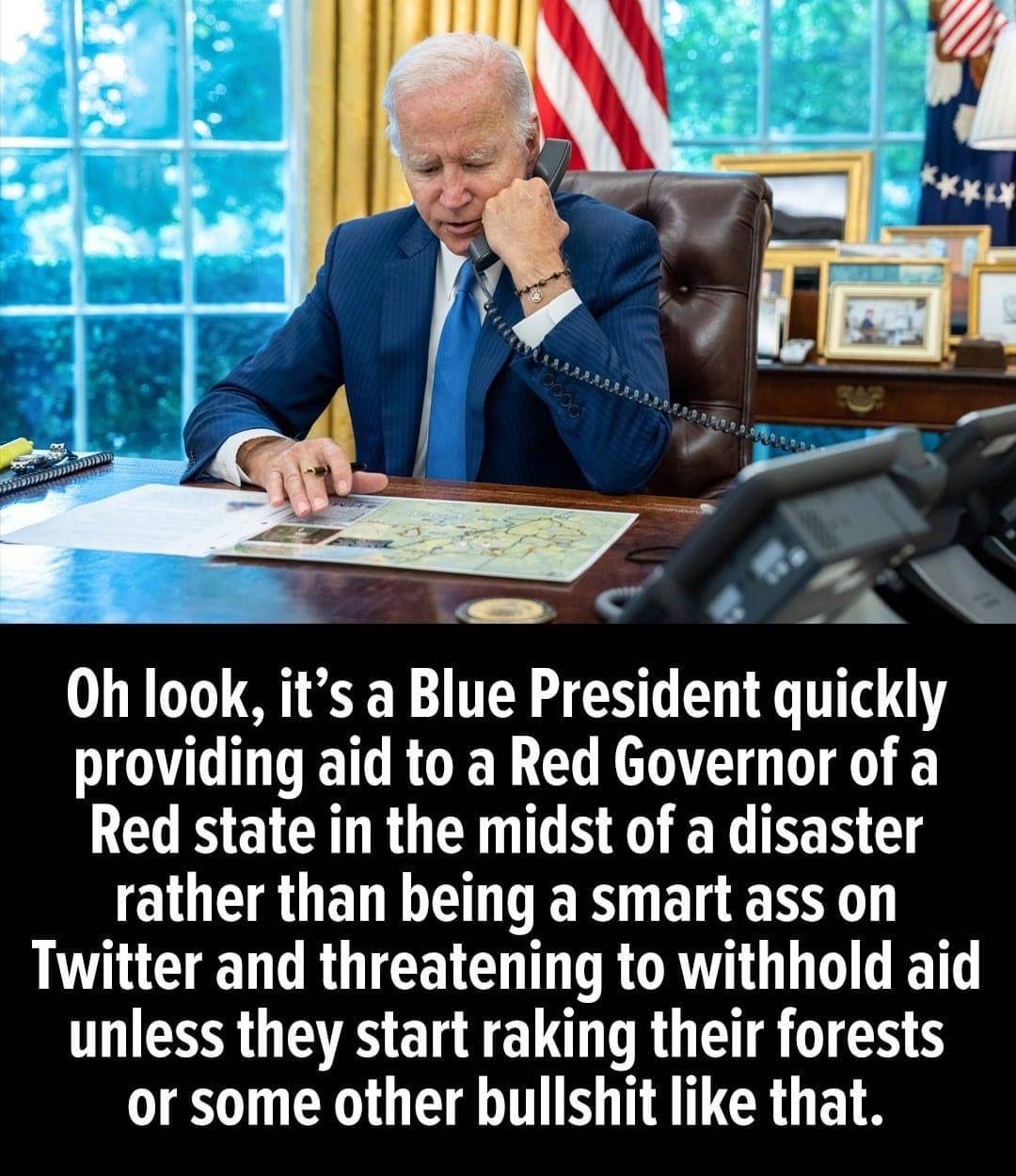 Joe Biden on the Phone