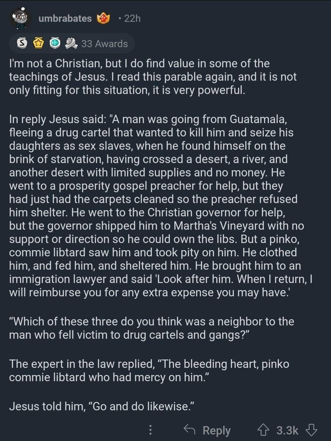 Bleeding Heart, Pinko Commie Libtard Who Had Mercy