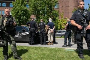 Calls grow for a tougher legal approach to white nationalist group Patriot Front