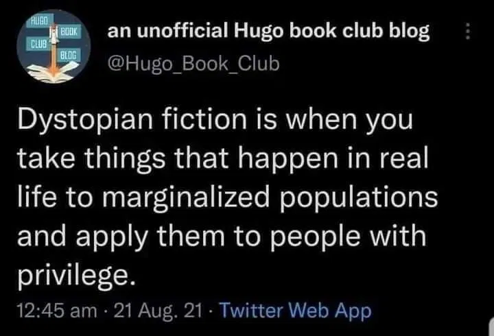 A Thought-Provoking Definition of Dystopian Fiction