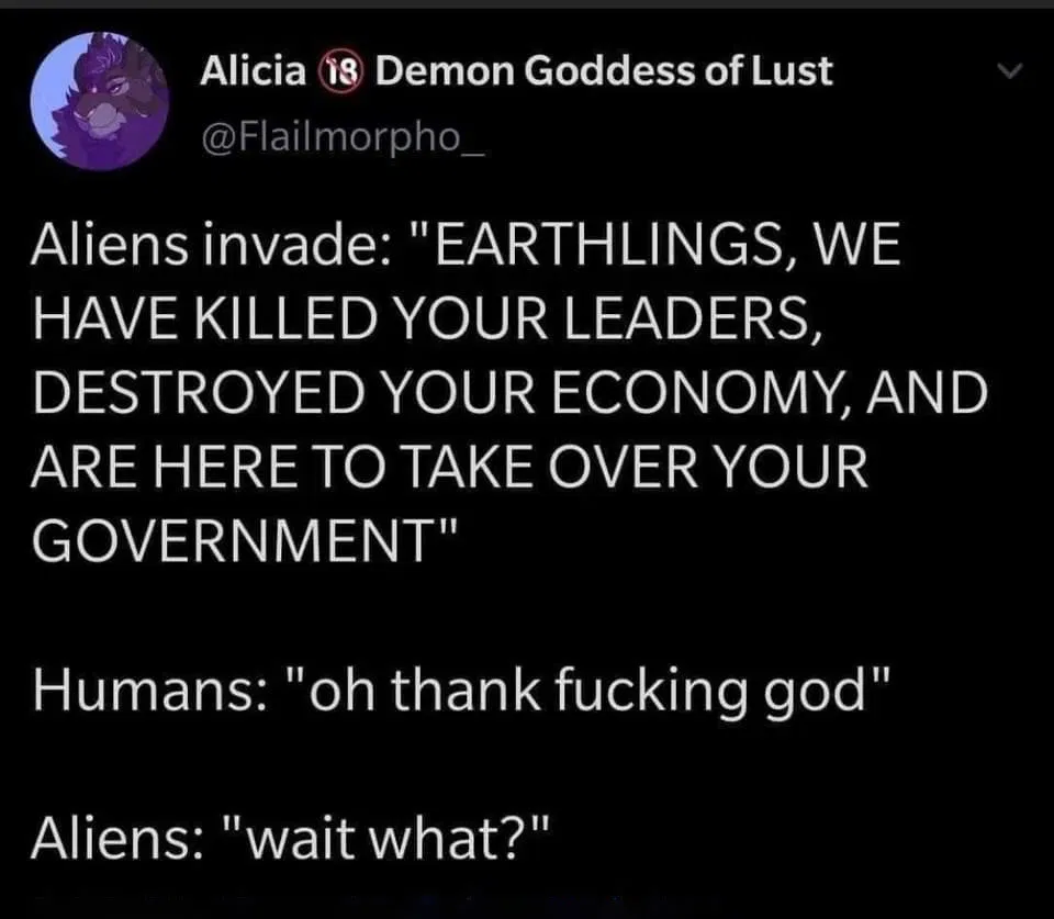 Totally Relief for the Alien Invasion